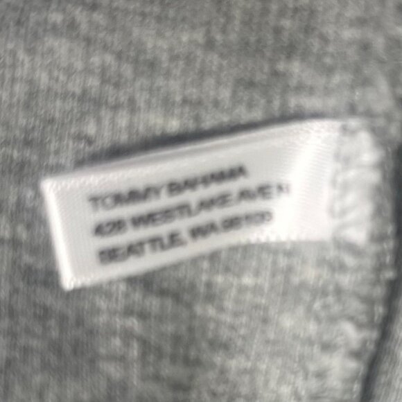 Tommy Bahama Relax 1/4 Zip Shirt Mens Large Gray Pullover - Picture 9 of 9